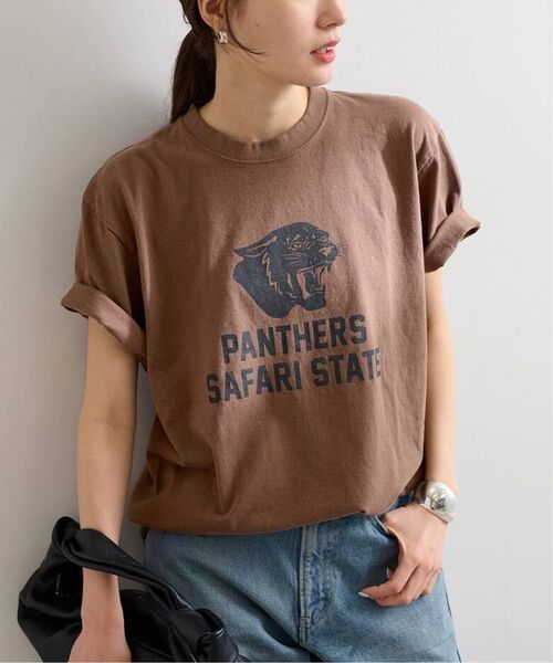 FRAMeWORK【フレームワーク】☆GULFCOAST SPORTSWEAR 別注CREW TEE 新品ブラウン