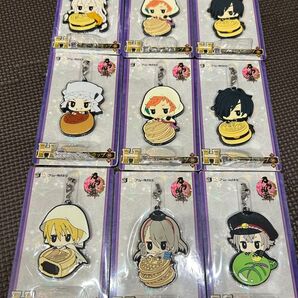 刀剣乱舞ONLINE フリューくじ H賞 ラバーストラップ 7種9個セット