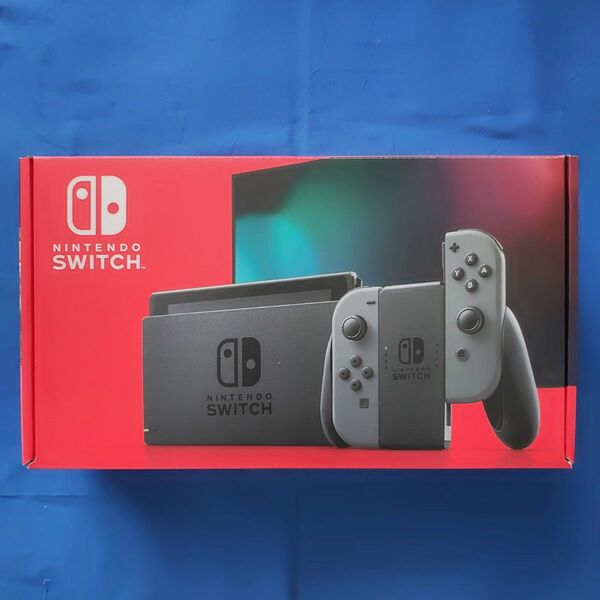 バッテリー強化版 Nintendo Switch 本体 グレーカバーセット