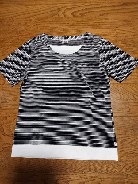 HEAD ボーダー柄 Tシャツ レディース