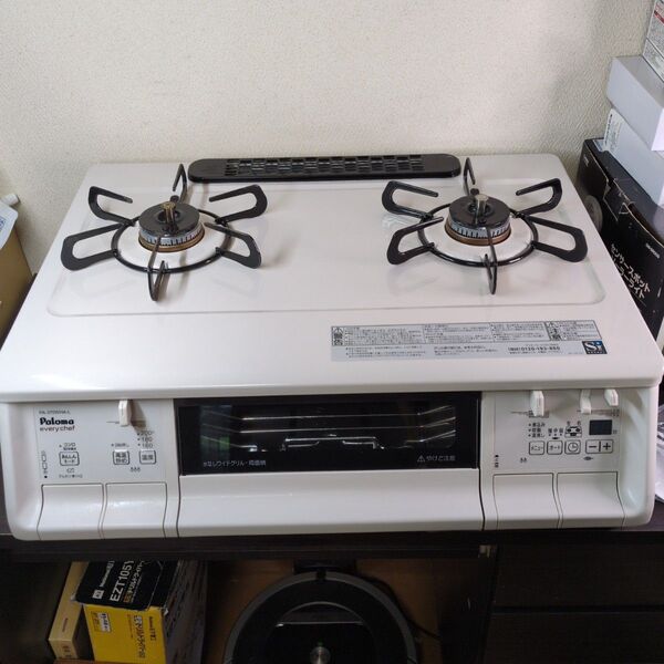 パロマ ガスコンロ ガステーブル LPガス PA-370WHA-L 2019年製