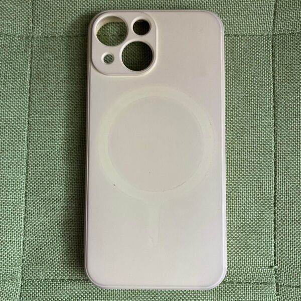 iPhone13mini 専用シリコンケース イエロー