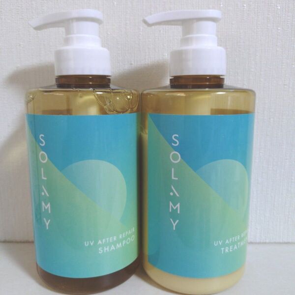 SOLAMY UVアフターリペア シャンプー&トリートメントセット