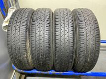 送料無料　155/65R14 75S（SEIBERLING）SL101 SUZUKI純正アルミホイール付き　PCD100 14×4.4J 45 ハブ径約58 4穴　C.54_画像4