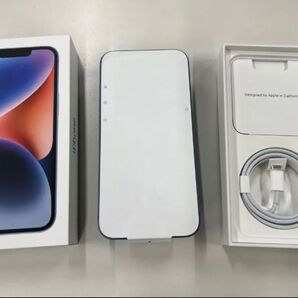 未使用品 SIMフリーiPhone 14 128GB ブルー 一括購入品