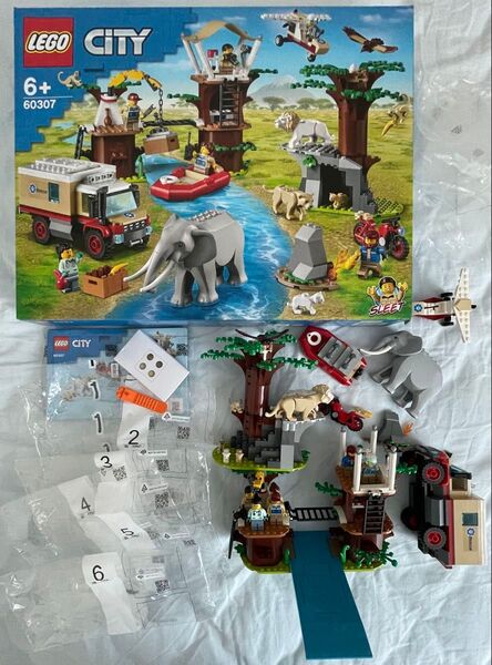 LEGOレゴcityシティ60307どうぶつレスキュー基地