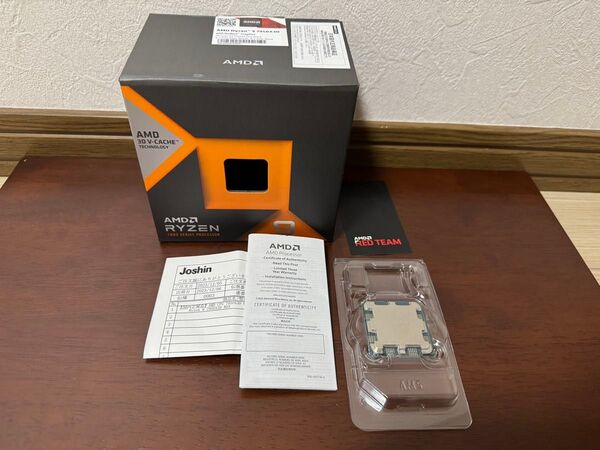 AMD Ryzen 9 7950X3D AM5 CPU、16コア/32スレッド、動作品、納品書付き