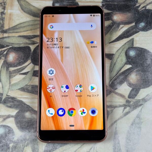 AQUOS sense3 basic ライトカッパー 32 GB SIMロック解除済み