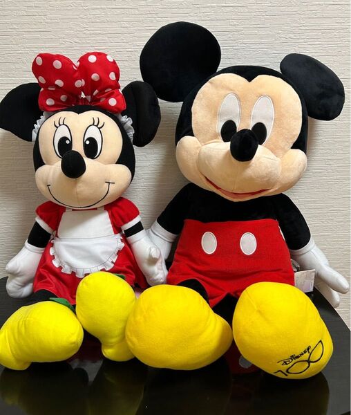 ミッキーマウス ミニーマウス ぬいぐるみ セット ディズニー Disney 大きなぬいぐるみ