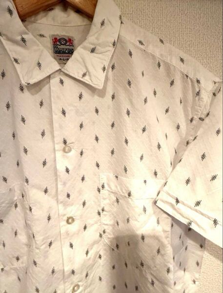 ※激レア 50’s 幾何柄 半袖シャツ 古着 ヴィンテージ