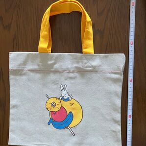 トートバッグ ウサギ フルーツ エコバック お散歩バッグ サニーヒルズ