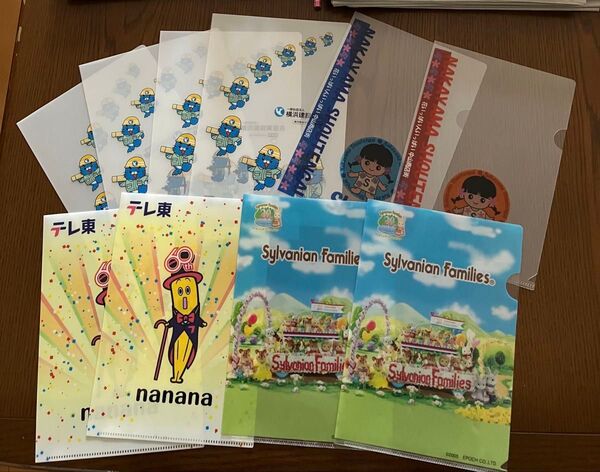 クリアファイル まとめ売り A5クリアファイル ゆるキャラクリアファイル 10枚