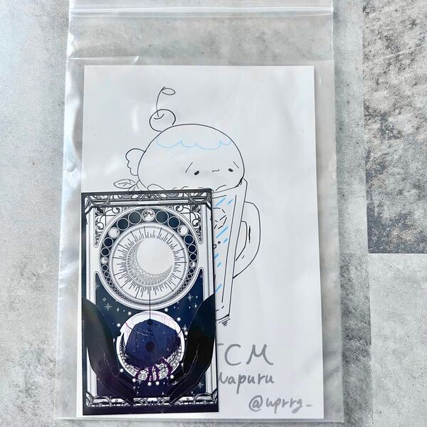 TCM TSUTAYA CREATORS‘ MARKET 抽選当選 B賞 直筆ポストカード イラスト wapuru わぷる