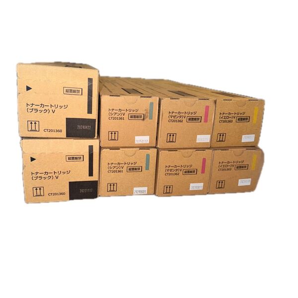 新品未使用 純正 フジフィルム トナーカートリッジ CT201360/61/62/63 計8本