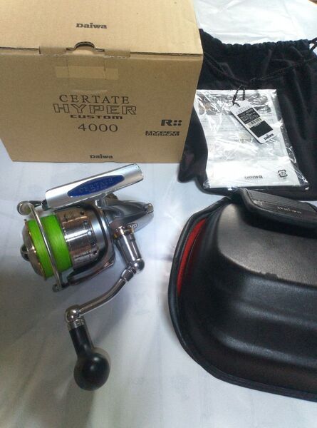 ダイワ セルテートハイパーカスタム 4000 Daiwa CERTATE HYPER CUSTOM