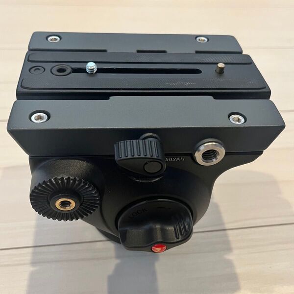 Manfrotto マンフロット MVH502AH プロフルードビデオ雲台 フラットベース