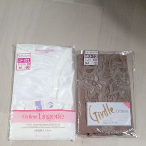 Ccilene Lingerie フレアーパンティ&ショートガードル 2点セット