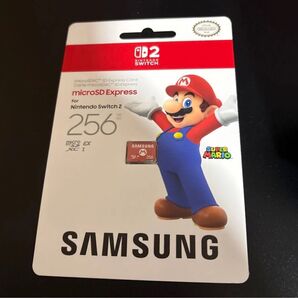 【新品未開封】SAMSUNG microSD Express 256GB Nintendo Switch2 SDカード サムスン