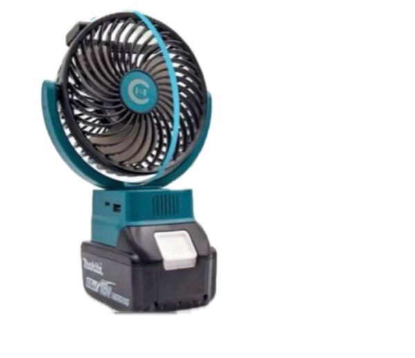 バッテリーパワーファン マキタ互換表示本体のみ 扇風機【バッテリーなし】