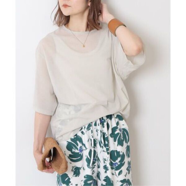 【OUD/ウード】 シアーTシャツ スローブイエナ◇ 2022SS タグ付新品