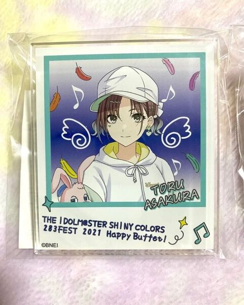 アイドルマスターシャイニーカラーズ HappyBuffet! 公式プロデュースバッジ 浅倉透 noctchill ノクチル