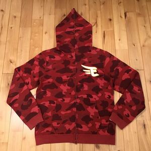 楽天イーグルス red camo フルジップ パーカー Lサイズ a bathing ape BAPE full zip hoodie エイプ ベイプ アベイシングエイプ 迷彩 8085