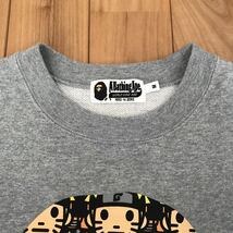 ★激レア★ NARUTO × BAPE ape head 長袖スウェット Mサイズ a bathing ape baby milo ナルト エイプ ベイプ アベイシングエイプ マイロ_画像4