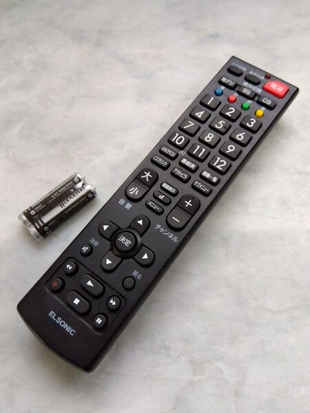 ELSONIC パナソニックTV用リモコン ECS-TVRPA