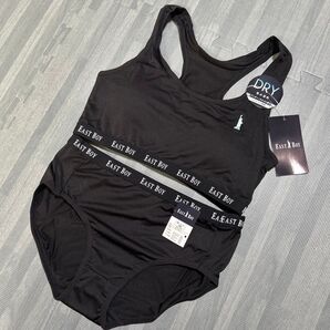 新品 EASTBOY ブラショーツset 160 ブラック 吸水速乾素材 ハーフトップ スポーツブラ