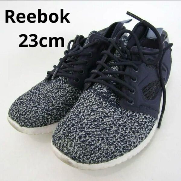 Reebok リーボック ネイビー スニーカー ウォーキングシューズ 23cm