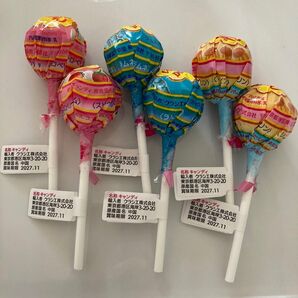 F チュッパチャプス 6本(ストロベリークリーム2・ラムネ2・プリン2)セット アソート チュパチャップス チュッパチャップス 飴