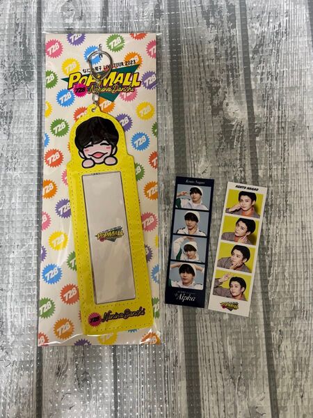 なにわ男子 長尾謙杜 フォトカードホルダー フォトカード2枚 POPMALL