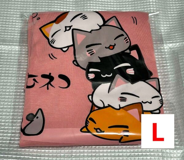 ねむネコ Tシャツ L ねこ 猫