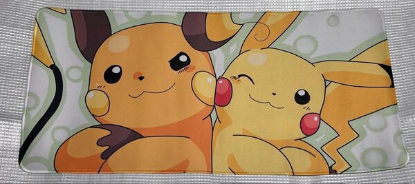 ポケモン ピカチュウ ライチュウ ゲーミングマウスパッド ラバーマット プレイマット