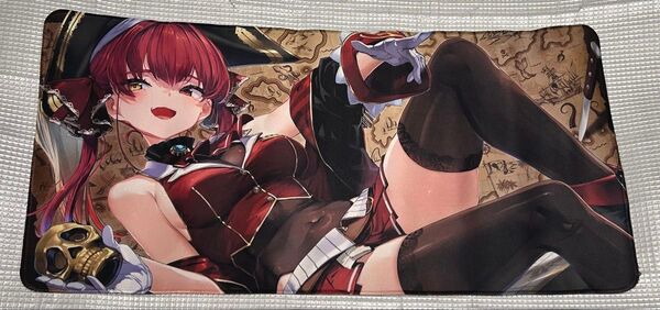 ホロライブ hololive 宝鐘マリン ゲーミングマウスパッド ラバーマット プレイマット