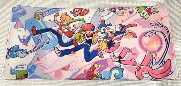 ポケモン ダイパ ゲーミングマウスパッド ラバーマット プレイマット