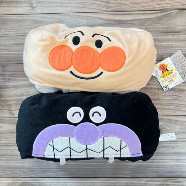 新品 アンパンマン ティッシュケース ティッシュカバー ぬいぐるみ バイキンマン