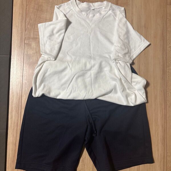 半袖シャツ ハーフパンツ 体操服 上下セット 170