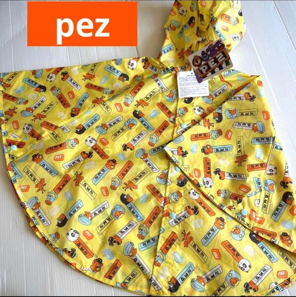 ペッツ レインポンチョ レインコート カッパ 雨 ベビー 80〜95cm 新品 キッズ 雨具