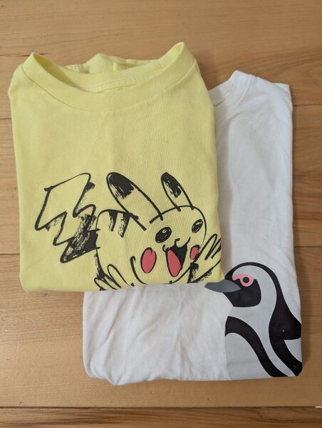 ユニクロUTポケモン ピカチュウ 無印良品Tシャツ 120 Tシャツ