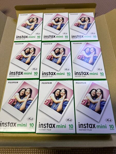 【9個セット】FUJIFILM instax mini チェキフィルム