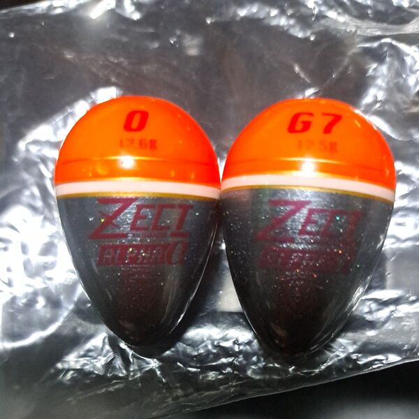 1 釣研 スカーレット ZECT ゼクト アルファ 0 G7 グレ ウキフカセウキ フカセ 浮き