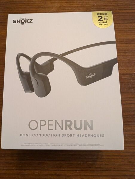 Shokz OpenRun 骨伝導イヤホン Bluetooth ワイヤレス ショックス オープンラン