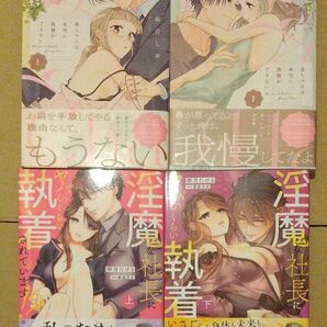 春ちゃんは本当に我慢ができない 上下 淫魔な社長にヤバいくらい執着されています 上下