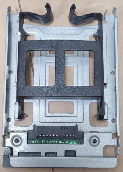 HP純正 2.5inch→3.5inchインチ SATA HDD SSDマウンタ変換ブラケット