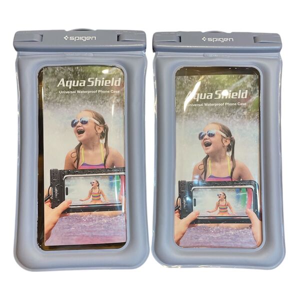【2個セット】防水スマホケース スマホポーチ スマホバッグ ショルダー 浮上式 モバイルケース iPhoneケース