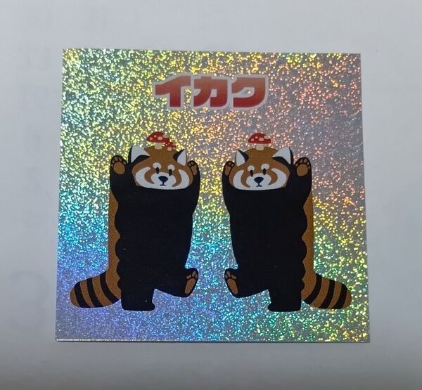 graniph イカク レッサーパンダ ホログラムシール ikaku グラニフ ステッカー