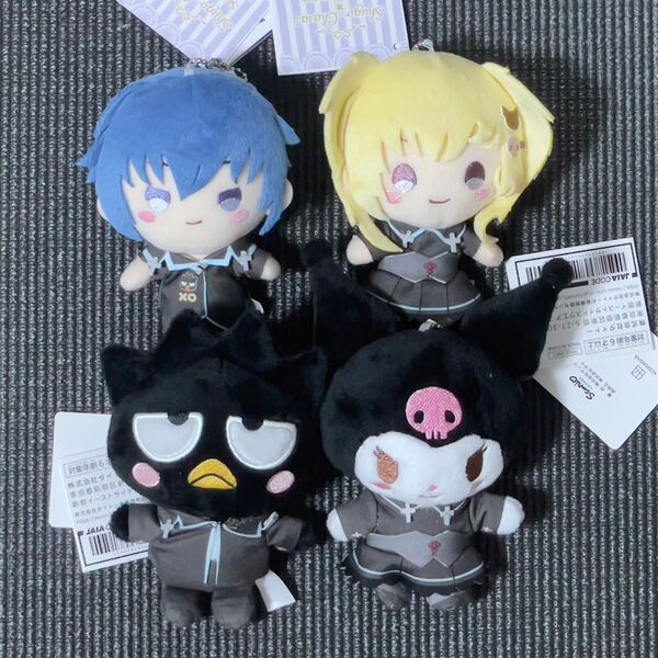 しゅごキャラ! サンリオキャラクターズ ぬいぐるみマスコットvol.2 4種セット
