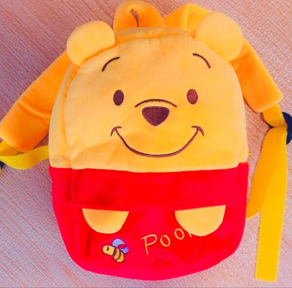 プーさん リュック ディズニー 子供 美品 かわいい 男の子 女の子 キッズ カバン リュックサック