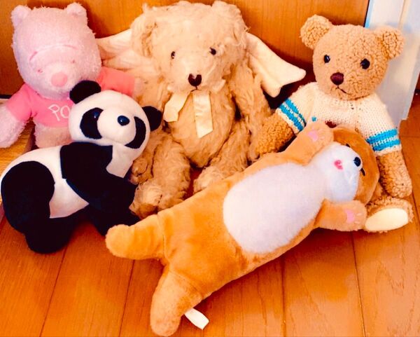 ぬいぐるみ 詰め合わせ プーさん テディベア パンダ 動物 子供 おもちゃ 男の子 女の子 かわいい ディズニー 大容量